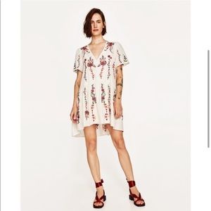 Floral Embroidered Dress